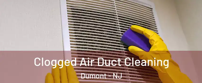  Clogged Air Duct Cleaning Dumont - NJ
