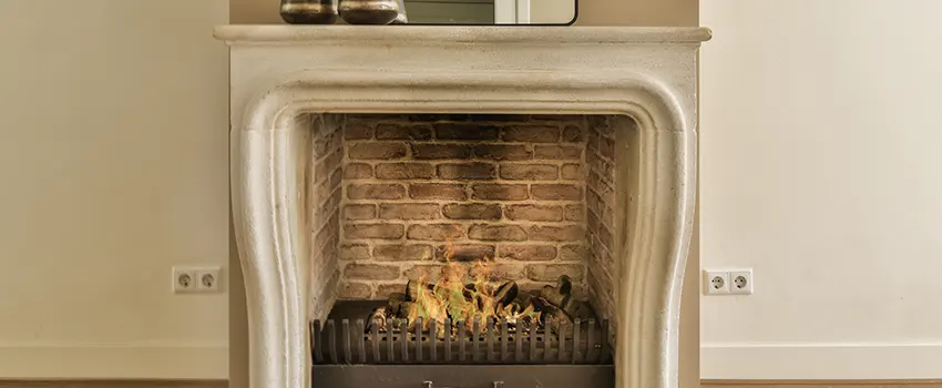 Vintage-style Fireplace Redesign in Dumont, New Jersey