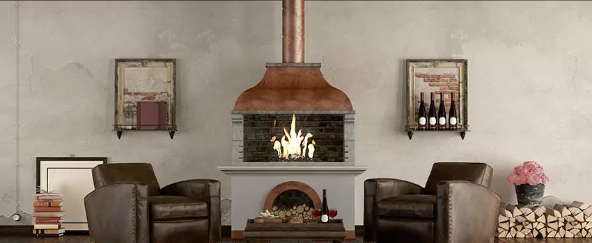 Thelin Hearth Products Providence Pellet Insert Fireplace Installation in Dumont, NJ