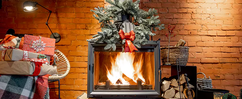 Travis Industries Linear Gas Fireplace Installation in Dumont, New Jersey