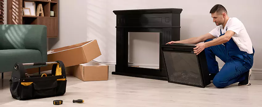 Old Rusted Metal Fireplace Repair And Replacement in Dumont, NJ